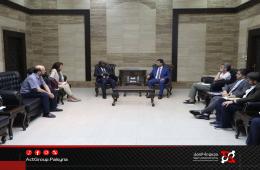 دمشق. اجتماع بين وزارة الصحة والأونروا لبحث تعزيز الخدمات الصحية للاجئين الفلسطينيين