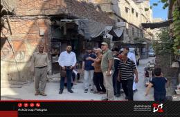 هيئة اللاجئين في مخيم السيدة زينب لبحث تحسين الواقع الخدمي والمعيشي