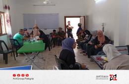 مبادرة طبية دورية لتعزيز الرعاية الصحية في مخيم خان الشيح