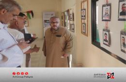 مجموعة العمل تقيم معرض وجوه الغائبين في مخيم العائدين بحماة