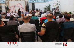 انطلاق حملة أهلية في مخيم الحسينية لتحسين الخدمات والبنية التحتية