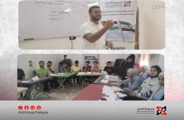 انطلاق دورة "الكتابة للصورة" في مخيم خان الشيح لتأهيل متدربين في مهارات التصوير والإعلام