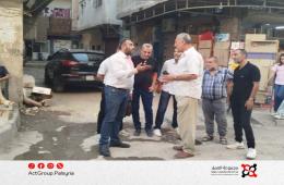 اللاذقية. هيئة اللاجئين تزور مخيم العائدين والأهالي يشكون تردي الخدمات