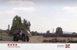 فلسطينيو قرية المسريتية على خط الاشتباك في حوض اليرموك بدرعا