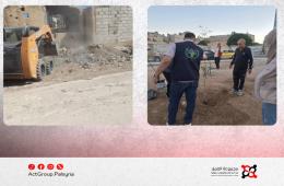 مبادرات مجتمعية لتحسين بيئة المخيمات الفلسطينية في ريف دمشق ودرعا