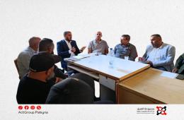 جنوب سورية. اجتماع في مخيم درعا يبحث تعزيز الخدمات ودعم الفلسطينيين