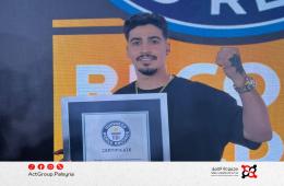 فلسطيني سوري يدخل موسوعة غينيس للأرقام القياسية