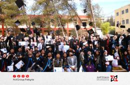 الأونروا تحتفي بتخريج 552 طالبًا وطالبة من مركز تدريب دمشق