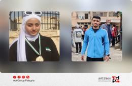 درعا. شقيقان من مخيم درعا يحرزان المركز الأول في سباق الضاحية