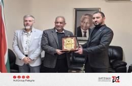 دمشق. وفد من الهيئة العامة للاجئين يزور سفارة جنوب أفريقيا