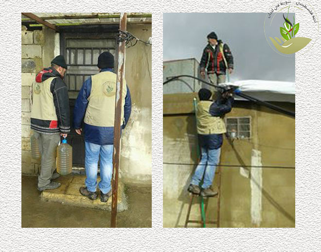 لجنة فلسطينيي سورية في لبنان تتفقد أوضاع اللاجئين الفلسطينيين في منطقة البقاع