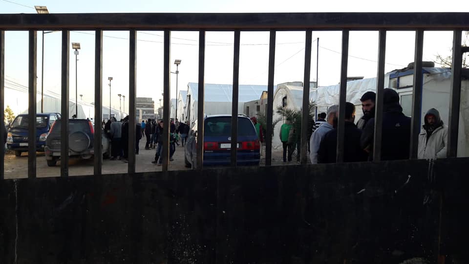 مناشدات من المهجرين الفلسطينيين في مخيم الشبيبة شمال سورية 