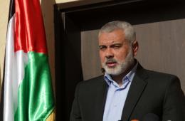 اسماعيل هنية يعد بإجراءات لحل قضية اللاجئين الفلسطينيين في قبرص