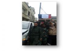 قضاء فلسطيني من أبناء مخيم خان دنون في بلدة داريا بريف دمشق 